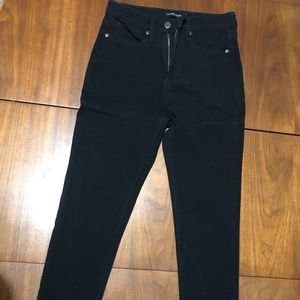 Black  banana republic high rise skinny
